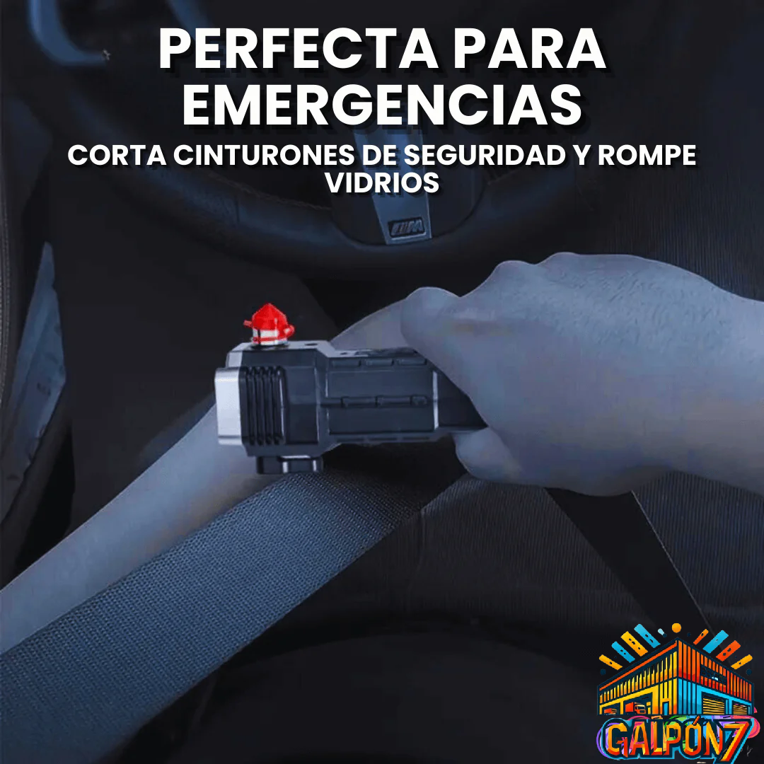 Linterna Táctica Multifuncional 4 en 1
